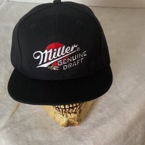 Black and Red Snapback Hat